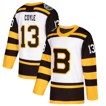 Men's Charlie Coyle Boston Bruins 2019 Winter Classic Jersey - White Authentic