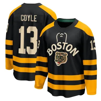 Men's Charlie Coyle Boston Bruins 2023 Winter Classic Jersey - Black Breakaway