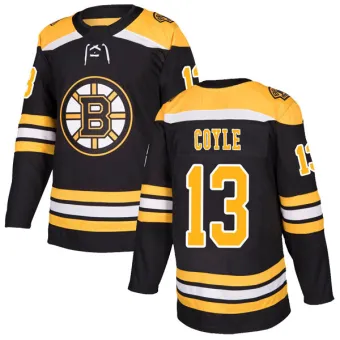 Men's Charlie Coyle Boston Bruins Home Jersey - Black Authentic