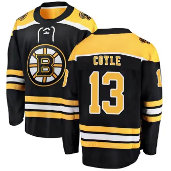 Men's Charlie Coyle Boston Bruins Home Jersey - Black Breakaway