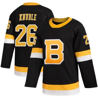 Men's Mike Knuble Boston Bruins Alternate Jersey - Black Authentic