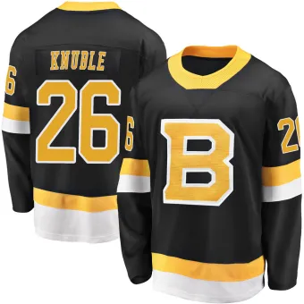 Men's Mike Knuble Boston Bruins Alternate Premier Jersey - Black Breakaway