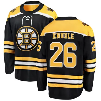 Men's Mike Knuble Boston Bruins Home Jersey - Black Breakaway