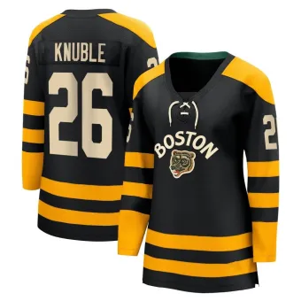 Women's Mike Knuble Boston Bruins 2023 Winter Classic Jersey - Black Breakaway