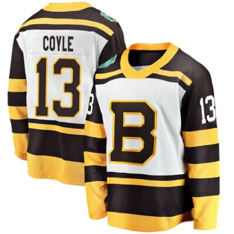 Youth Charlie Coyle Boston Bruins 2019 Winter Classic Jersey - White Breakaway