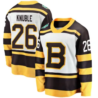 Youth Mike Knuble Boston Bruins 2019 Winter Classic Jersey - White Breakaway